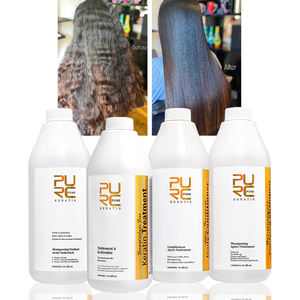 Pure Keratin <strong>Treatment</strong> Permanent Straightening Brazilian Keratin Professional Smoothing Keratin <strong>Hair</strong> <strong>Treatment</strong> - Product Image 1