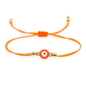 Pulseras Ajustables Bohemias con Ojo Turco para Mujer, Pulsera de Cuerda Trenzada Hecha a Mano, Colorida, Accesorios de Joyería para Fiesta - Product Image 2