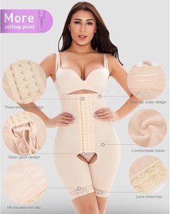 Body entrejambe ouvert sous-vêtements contrôle du ventre culotte sans couture bout à bout - Product Image 2