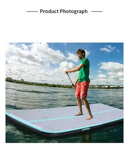 Bền không thấm nước Thể dục dụng cụ đào tạo tập thể dục Pilates Yoga <span class=keywords><strong>Mat</strong></span> Inflatable theo dõi không khí cho tập luyện và tập thể dục - Product Image 5