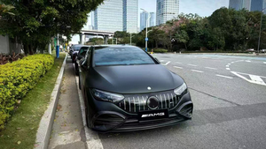 ชุดแต่งคาร์บอนไฟเบอร์ Babos สำหรับ Mercedes EQE สภาพใหม่ พร้อมกาวในตัว  ลิ้นกันชนหน้า ดิฟฟิวเซอร์ สปอยเลอร์ ฝากระโปรง อัพเกรด ปี 2022- - Product Image 3