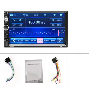 CarPlay Multimédia Central Android Auto 1 Din 2 Din 7 Polegadas MP5 Bluetooth USB/AUX/TF Mirrorlink <span class=keywords><strong>Com</strong></span> Tela Sensivel Ao Toque - Product Image 6