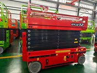 Plateforme élévatrice à ciseaux automotrice fiable et durable, machine de travail en hauteur hydraulique pour les entreprises de location