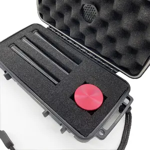 Factory Wholesale Hard Case Plastic Box Waterproof Carrying Cigar Case Cigar Box Custom Foam With Cigar Cutter