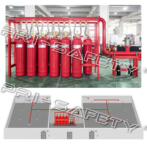 Sistema de Supresión de Incendios Automático FM200 HFC227ea FK-5112 <span class=keywords><strong>Novec</strong></span> <span class=keywords><strong>1230</strong></span> Tipo Cilindro para Sala de Ordenadores, Proyecto de Licitación, Contratista - Product Image 2