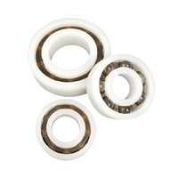 Roulement à billes en acier inoxydable de Construction à grande vitesse 625ZZ joints ouverts Double P5 P4 40mm rouleau de fenêtre coulissante en plastique huile ouverte