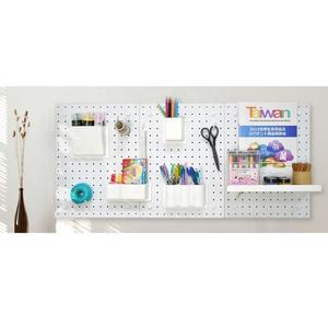 Meilleur kit d'organisation murale multifonctionnel en panneau perforé MDF de 4,75 mm, à un seul niveau, 12x16 pouces, ensemble de 3 pièces, pour salon, bureau, mur - Product Image 1