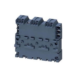Expédition rapide en 2-3 jours, barre omnibus triphasée PLC avec connecteur d'extension pour 3 disjoncteurs de taille S00 et S0 3RV2917-4B - Product Image 4