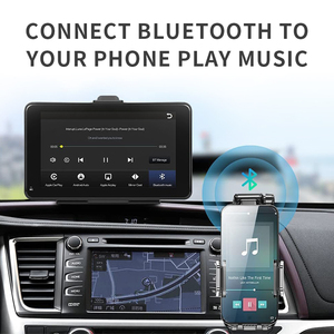 เครื่องเล่น MP5 แบบพกพาไร้สาย รองรับ Mirror Link, ระบบนำทาง, Bluetooth, FM, ถ่ายโอนข้อมูล, Carplay และ Android Auto - Product Image 3