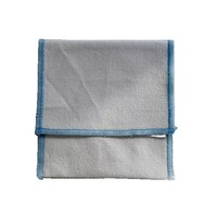 Bolsa de Lona de Algodón Hecha a Mano, Bolsa de Alta Gama con Tapa Abatible, Bolsa de Embalaje para Joyería, para Collares y Pendientes, con Logotipo Personalizado
