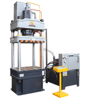 Presse hydraulique de table à quatre colonnes avec pompe à moteur, machine de formage par emboutissage profond pour plaques en acier inoxydable, longue durée de vie