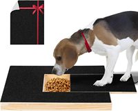 Tampon à gratter personnalisé pour chien pour ongles Planche à gratter pour chien avec boîte à friandises planches à gratter pour chiens