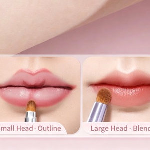Pinceau à lèvres rétractable à poils synthétiques, applicateur de gloss, logo personnalisé, marque privée, vente en gros, pinceau de maquillage pour les lèvres individuel - Product Image 2