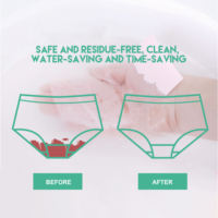 Feuilles de lessive pour sous-vêtements KELEE Manufacturing, parfumées, sans plastique, écologiques, à base de plantes