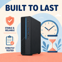 Komputer Desktop Bisnis Berkinerja Tinggi Zhaoxin KX-U6780A 8 Core 16GB DDR4 512GB NVMe SSD LCD untuk Penggunaan Kantor