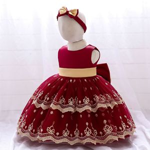 Elegante Vestido <span class=keywords><strong>de</strong></span> <span class=keywords><strong>Princesa</strong></span> para Niña <span class=keywords><strong>de</strong></span> 0 a 5 Años, Color Rosa, con Flores, para Fiesta <span class=keywords><strong>de</strong></span> Verano, Boda - Product Image 4