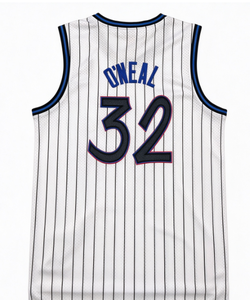 <b>Magic</b> Men Basketball Jersey BANCHERO #5 HARDAWAY #1 O'NEAL #32 Stitched Name Number Sleeveless Striped Fan Uniform - Product Image 4