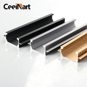 Manija para <span class=keywords><strong>madre</strong></span> e hijo, manijas dobles, estilo minimalista, aleación <span class=keywords><strong>de</strong></span> aluminio para gabinete, cajón, gabinete, cocina, dormitorio - Product Image 4