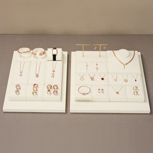 Custom Jewelry counter display props necklaces bracelets <b>earrings</b> sets display racks with multiple materials to choose - Product Image 3