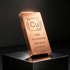ทองแดงแท่งบริสุทธิ์ 99.9% น้ำหนัก 1 กิโลกรัม สำหรับวางซ้อนกัน - Product Image 3