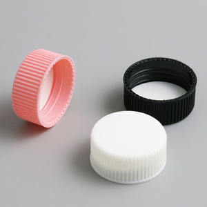 Gute Qualität High Boro silikat glas Reagenzglas <span class=keywords><strong>50ml</strong></span> Schraub verschluss Flasche 20ml 70ml 100ml mit Kunststoff Schraub verschluss schwarz weiß rosa Deckel - Product Image 5