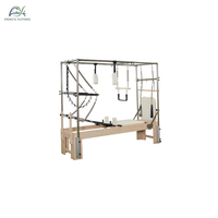Máquina Reformer de Pilates de Madera Resistente con Logotipo Personalizado para Gimnasio, Equipo de Fitness, Reformer de Pilates, Equipo de Yoga