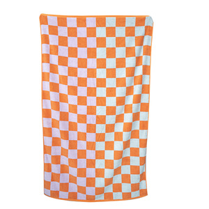 Serviette de plage en pur coton 100% coton, séchage rapide, extra large, pour la natation et les sports - Product Image 1