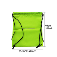 Sac à dos en Nylon et Polyester avec cordon de serrage, vente en gros, 30cm