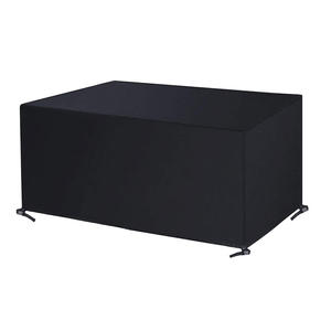 Funda para muebles de exterior, tela Oxford 420D, resistente al agua, a prueba de polvo, con hebillas en las esquinas para protección de mesas y sillas - Product Image 1