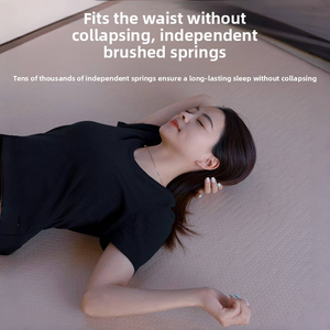 Sunnyfeel pliable PVC Camping en plein air Portable <span class=keywords><strong>matelas</strong></span> pneumatique surélevé pour sol dormir maison tente automatique lit gonflable - Product Image 4