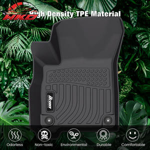 Alfombrillas de piso resistentes para Dodge Journey 2011-2020, revestimiento de alfombra, almohadilla de TPE, 3 piezas, moldeadas en 3D, impermeables - Product Image 2