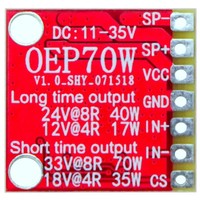 Modul Papan Amplifier TDA8932 OEP70W Mono 1235V Tegangan Tinggi TDA8932BTW Cina Lainnya untuk Audio Mobil