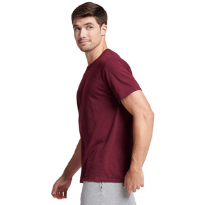 Wholesale Men's Knitted Polyester Casual T-Shirts Custom Logo 3D Pattern Quick Dry Breathable Features Customized Colors - Product Image 5