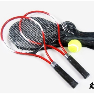 Raquettes de <span class=keywords><strong>tennis</strong></span> pour enfants, larges et renforcées, en alliage de fer et nylon, fabriquées en série par Newchance Original Factory Supplies, lot de 2 balles. - Product Image 3