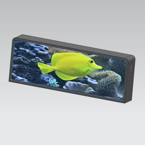 Panneau de signalisation double face pour toit de <span class=keywords><strong>taxi</strong></span> du fournisseur OEM 3G 4G Wifi Affichage numérique sans fil à LED pour publicité extérieure - Product Image 1