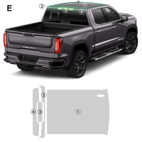 Film de protection transparent mat en TPU en gros pour GMC Sierra AT4 DENALI SLT 2019-2021, pré-découpé, personnalisation complète du véhicule