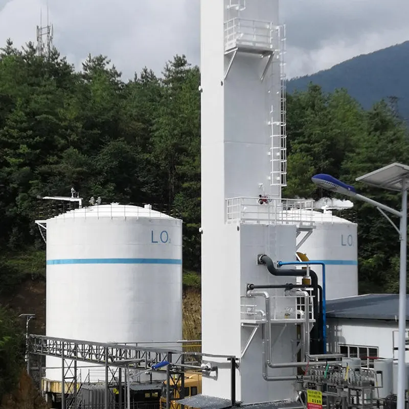 BWBEL 500/1500 Nm3/h planta de fabricación de oxígeno generador de nitrógeno de alta pureza planta de producción de nitrógeno líquido