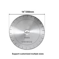 Mata Gergaji Berlian Ultra Tipis JDK untuk Batu Dekton, Porselen, Keramik, dan Ubin dengan Slot J, Ukuran 7~20 inci, Model Fish Hook