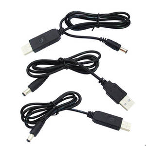 สายแปลง USB เป็น DC สำหรับชาร์จไฟ  แปลงไฟจาก 5v เป็น 12v DC สายแปลงเพิ่มแรงดันไฟฟ้า - Product Image 1