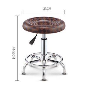 Silla de masaje de oficina de diseño moderno de estilo alto portátil de altura ajustable rotacional para uso en peluquería de sala de estar Facial - Product Image 6