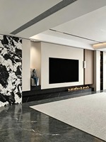 Meuble TV en aluminium ignifuge et axé sur la sécurité, avec personnalisation complète et construction antirouille et étanche pour un style moderne