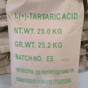 Agent anti-agglomérant pour ciment L+ - Acide tartrique de qualité construction CAS : 87-69-4 - Retardateur et anti-agglomérant pour ciment - Product Image 1