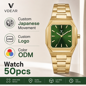 <span class=keywords><strong>Orologio</strong></span> di Alta Qualità Personalizzato OEM in Acciaio Inossidabile, Cassa 36mm, Movimento Giapponese PC21, Resistente all'Acqua 3ATM, <span class=keywords><strong>Orologio</strong></span> al Quarzo di Lusso da Uomo con Cinturino 20mm - Product Image 4