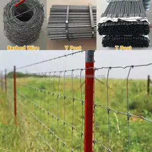 Vendita diretta in fabbrica coltivazione pecore cavalli bovini zincati recinzione tessuta selvaggia recinzione in filo di ferro