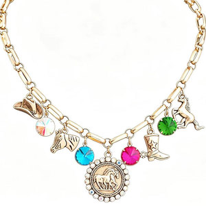 Collar Largo Estilo Western con Colgante de Corazón de Sol Turquesa, Colección Tribal <span class=keywords><strong>Sunshine</strong></span> Clavicle, Joyería Estética Vaquera para Mujer - Product Image 4