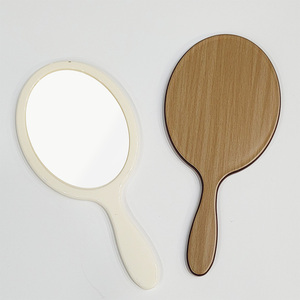 Face <b>Makeup</b> Cosmetic <b>Mirror</b> With Custom Logo Handheld Portable Vanity Accessory For Personal Grooming - Product Image 4