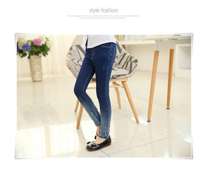 Nuovi Prodotti Cinesi in Vendita Online su Aliexpress: <span class=keywords><strong>Jeans</strong></span> Elasticizzati alla Moda per Bambine di 8 Anni - Product Image 5