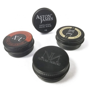 Metal Tin <b>Box</b> with Lid Aluminum Cosmetic Can Custom logo Aluminum Tin Jar for Lip Balm Cream 10g 15g 5ml 10ml 15ml - Product Image 4