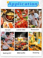 Ensemble de tablier et chapeau de chef en non-tissé jetables en gros