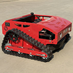 จัดส่งฟรีหุ่นยนต์ตัดหญ้าอัจฉริยะ RC รถตัดหญ้าน้ำมันเบนซินมินิแทรคเตอร์ขนาดเล็กหุ่นยนต์เลี้ยวไม่ใช้แก๊สเครื่องตัดหิมะใบมีดตัดหญ้า - Product Image 6